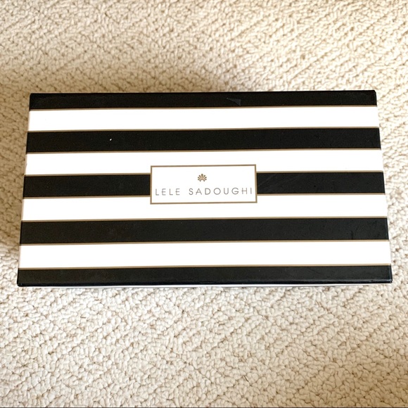 Brand New Lele Sadoughi Striped Candle Votives Set - Picture 3 of 7